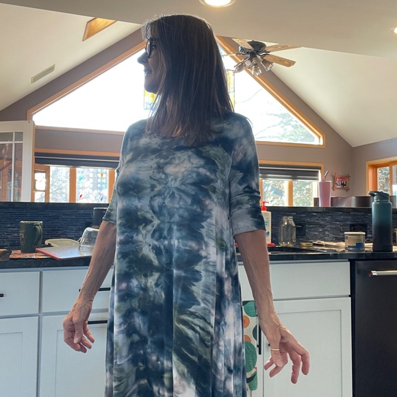 Handmade Hand Dyed Heyne Bogut sz 3 Dress - Picture 9 of 12